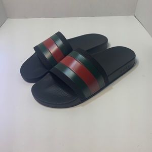 Men Gucci Slides Size 9